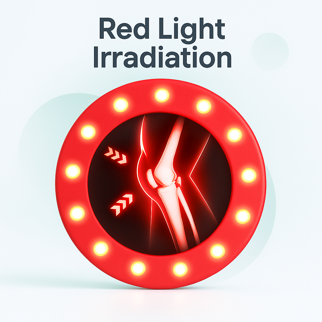 Smart Knee Relief Massager with Air Compression & Heat