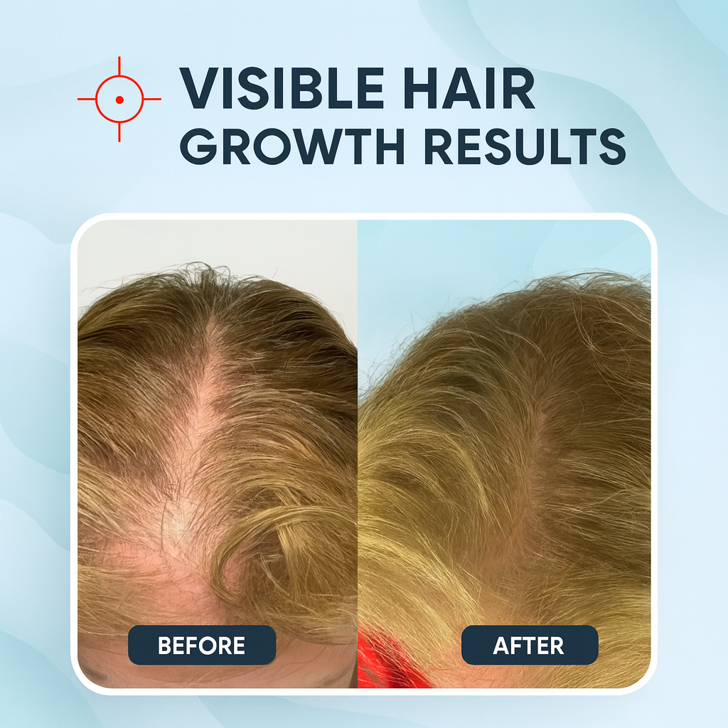 Red Light Scalp Therapy Comb for Hair Loss