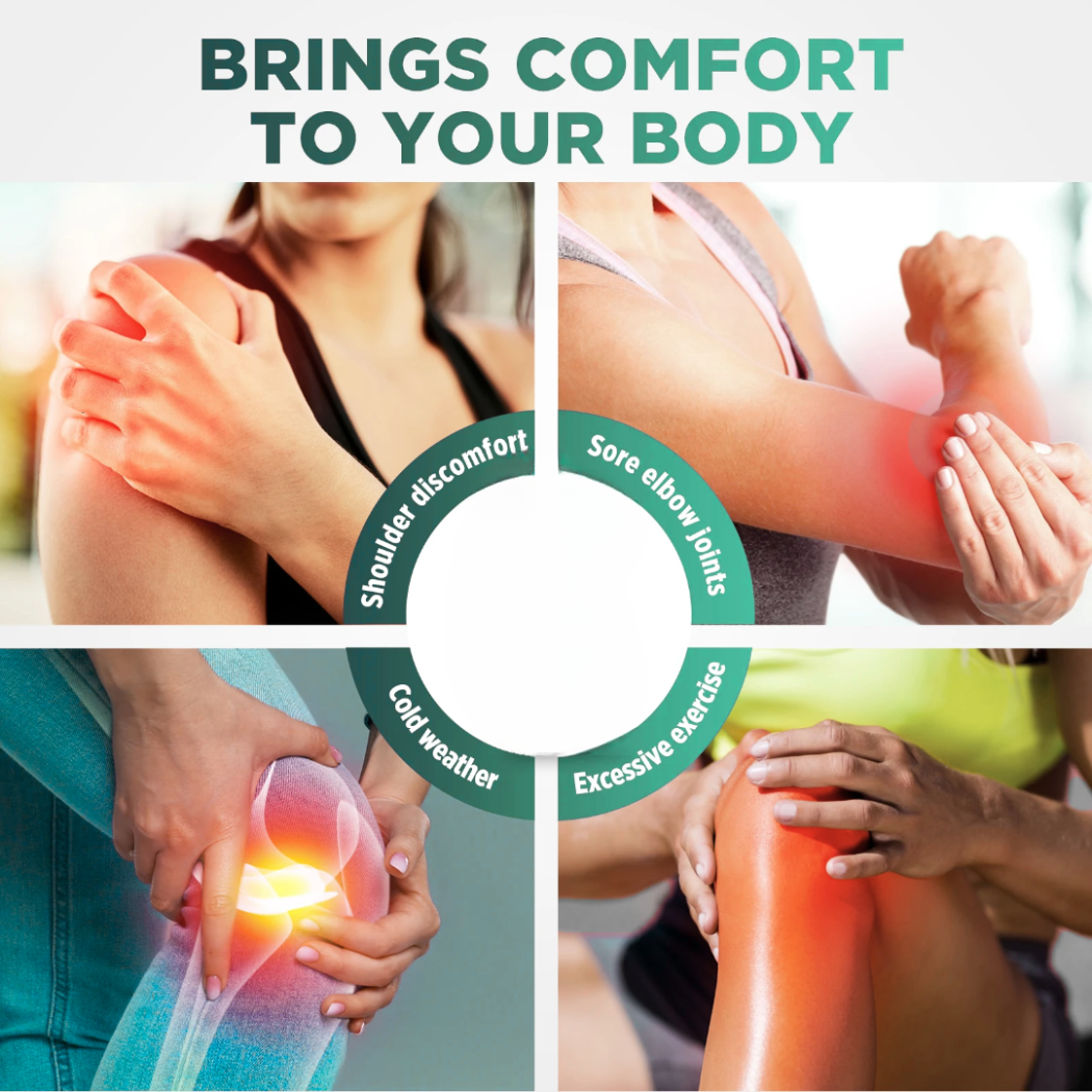 Cordless Infrared Light - Knee Wrap Brace with Massager