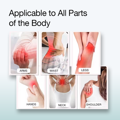 Portable Red Light Belt with Massager - 105 LEDs