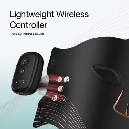 Wireless Red Light Therapy Face Mask