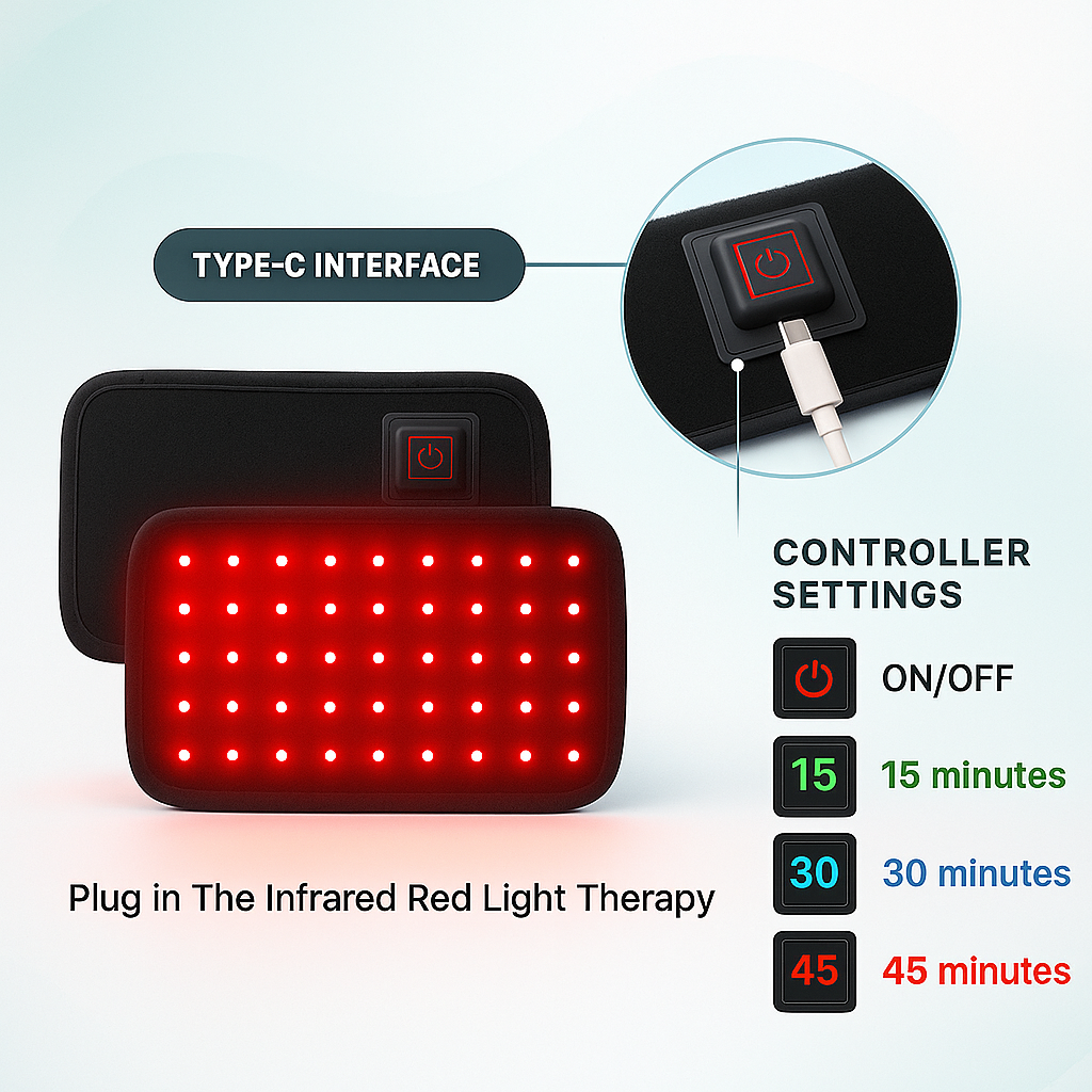 Infrared Red Light Therapy Pad
